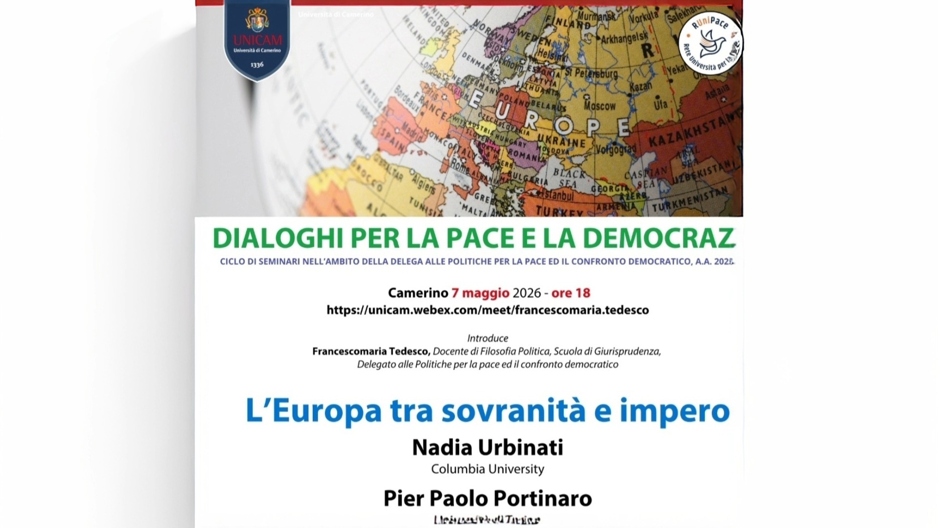 Dialoghi per la pace e la democrazia