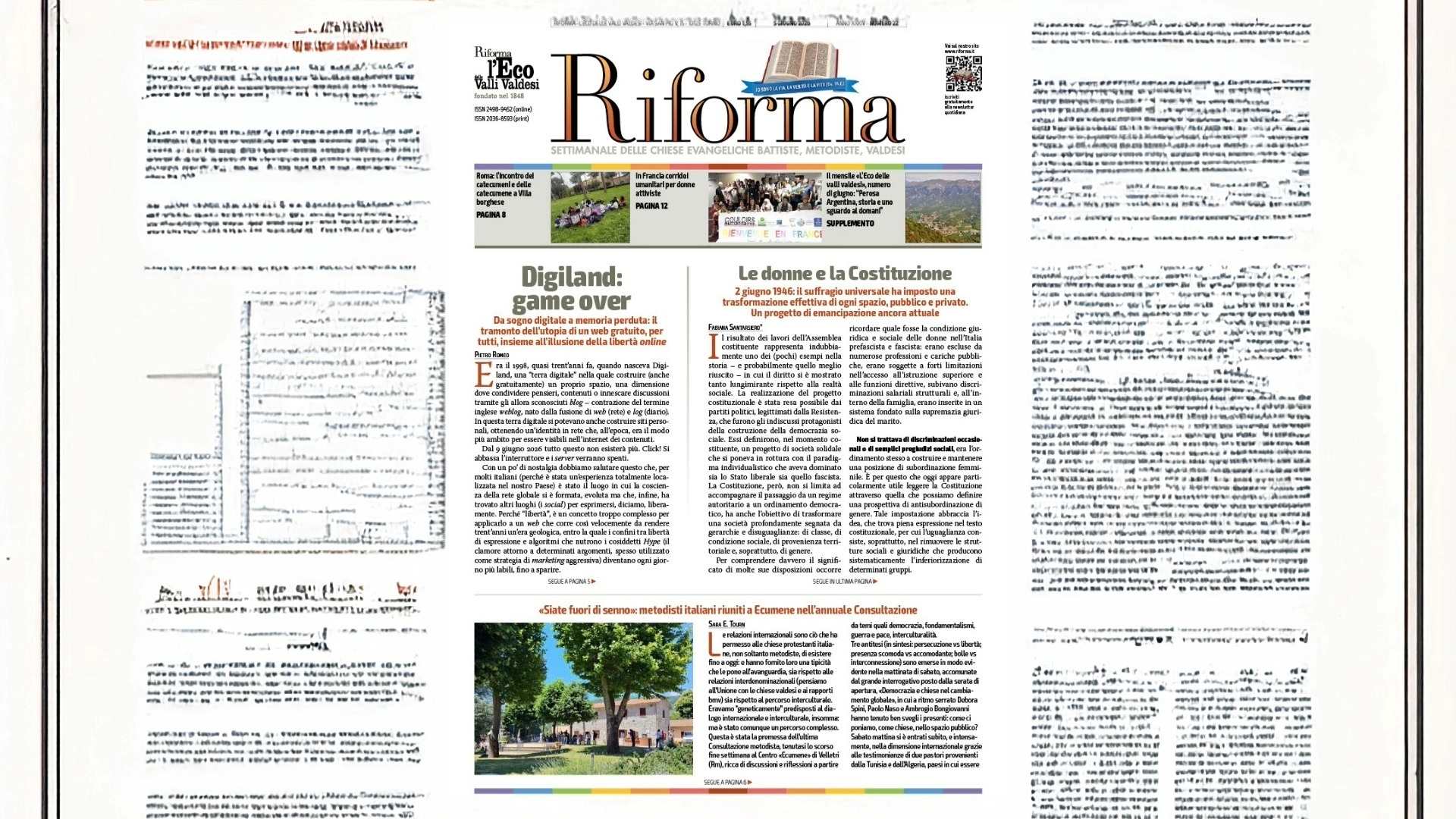 ” Non c’è schiavo né libero; non c’è maschio e femmina”