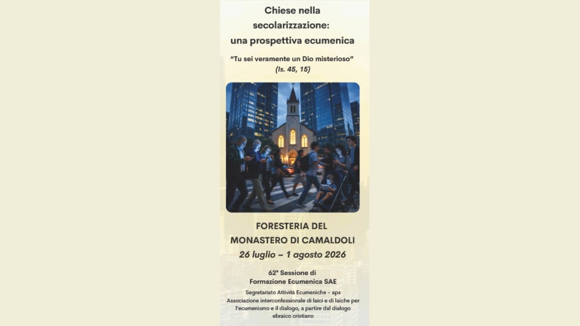Chiese nella secolarizzazione