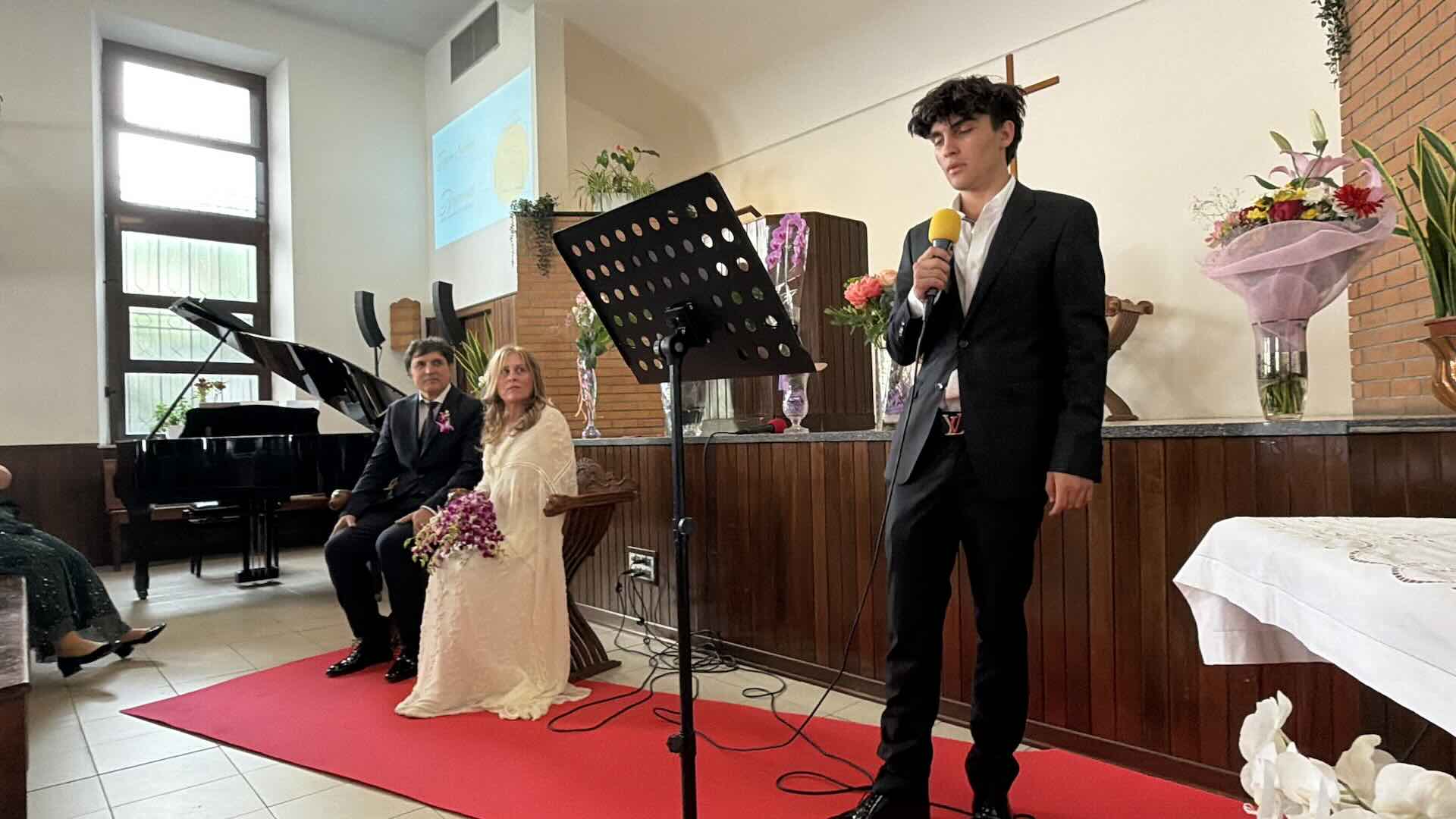 Milano Mirabello. Anniversario di matrimonio