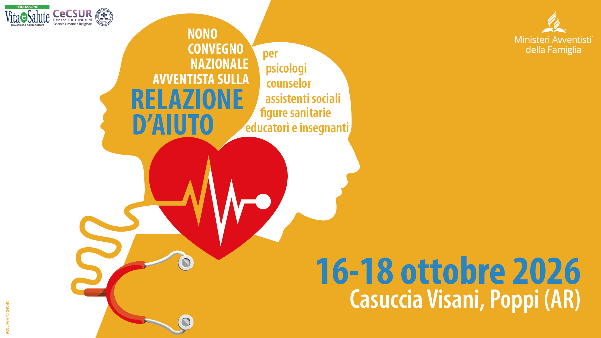 IX Convegno sulla relazione d’aiuto. Poppi 2026