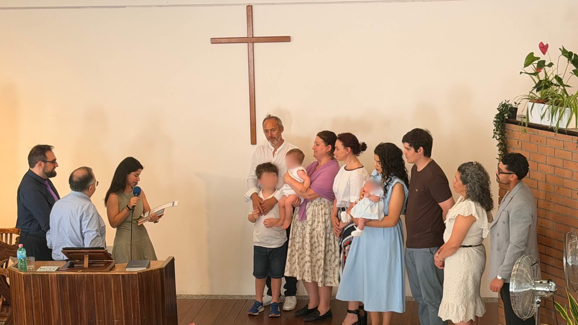 Milano Mirabello. Presentazione delle piccole Lucia e Ludovica