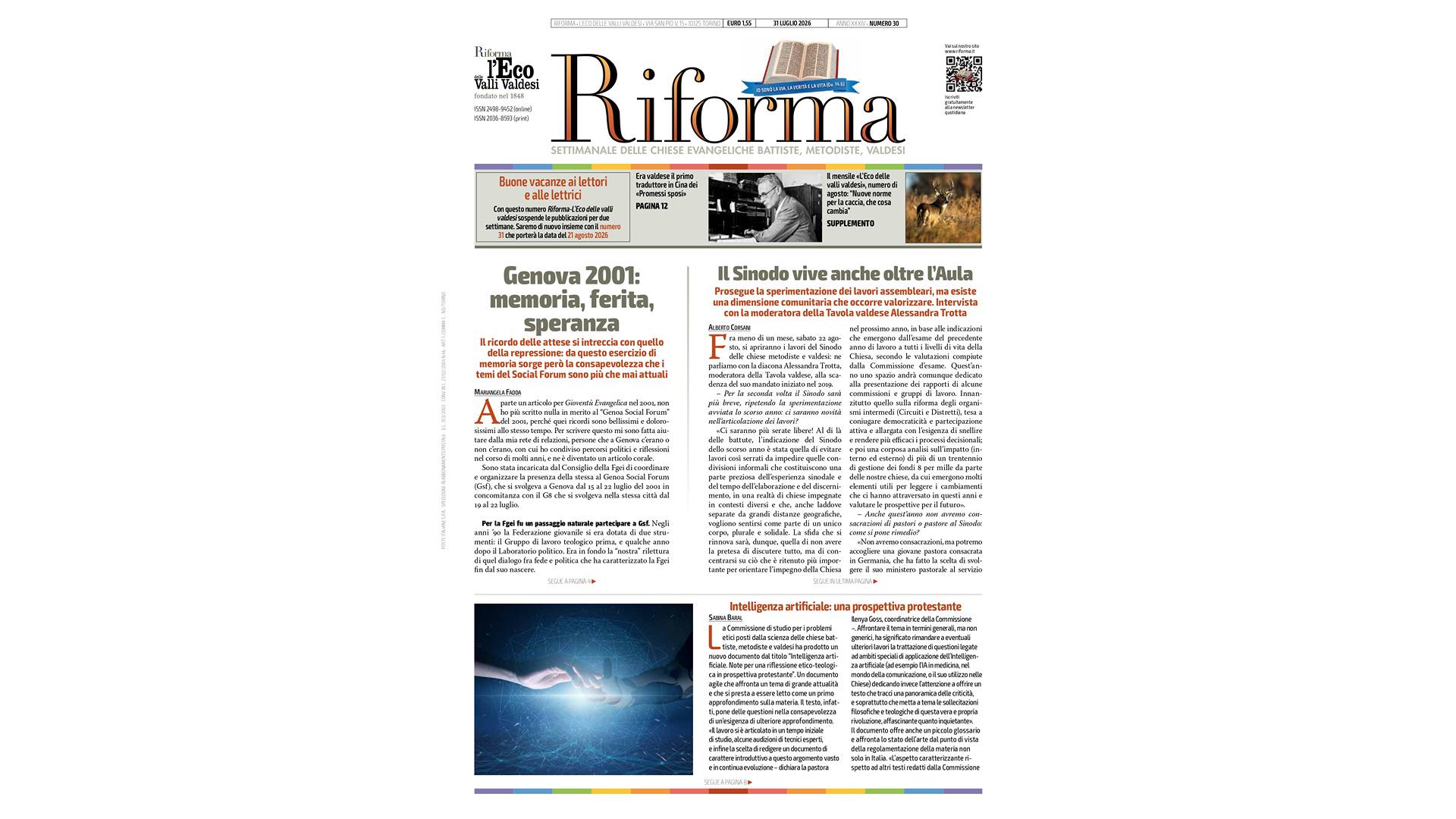 Essere Chiesa, testimoni nel mondo