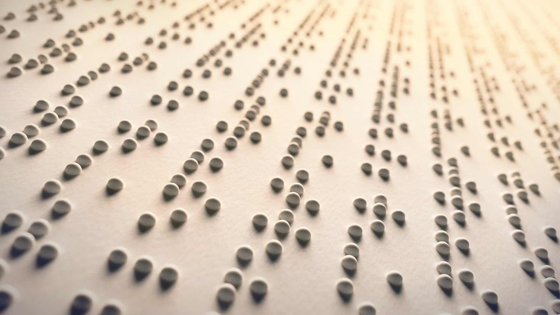 Quando il Braille apre il cuore alla Bibbia