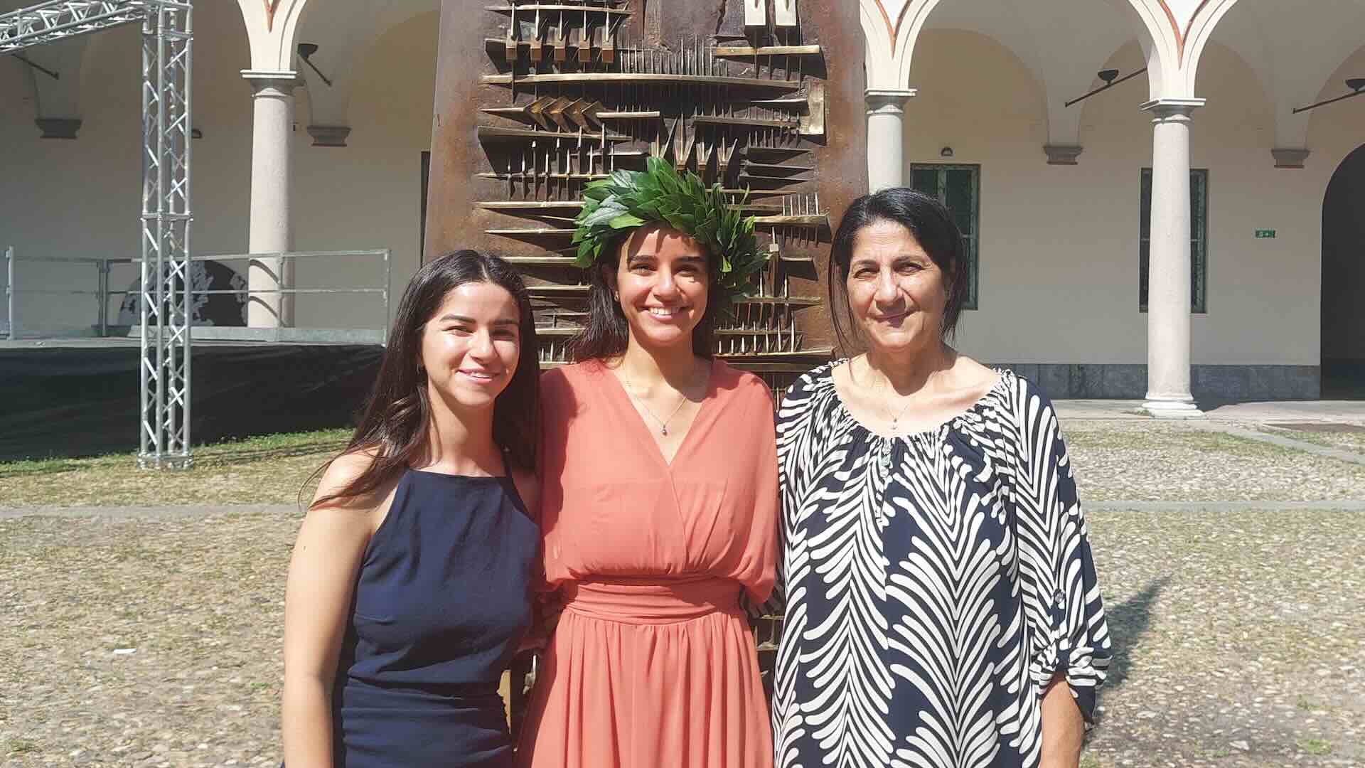 Milano Mirabello. Laurea