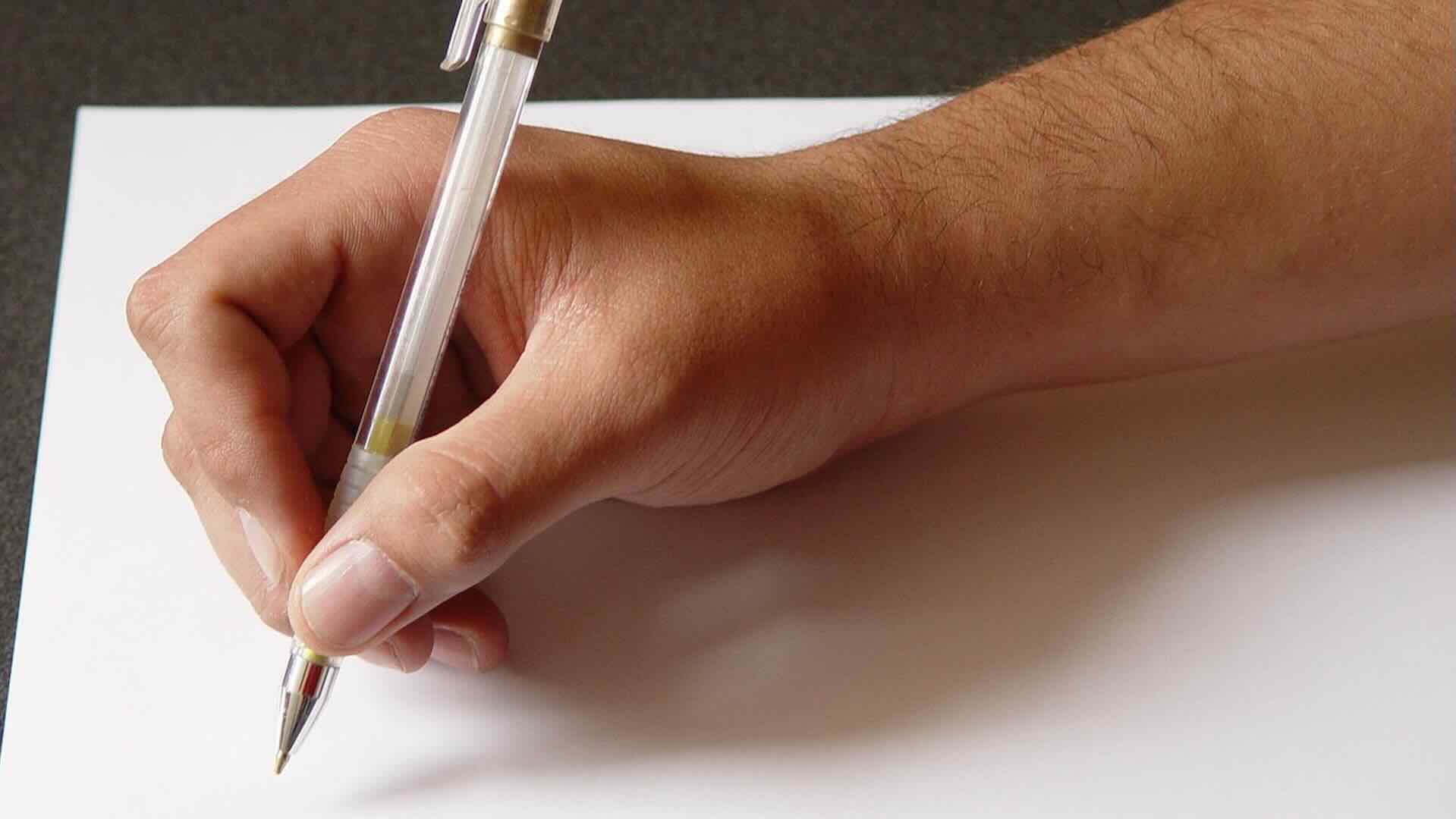 Scrivi a qualcuno a cui sei grato
