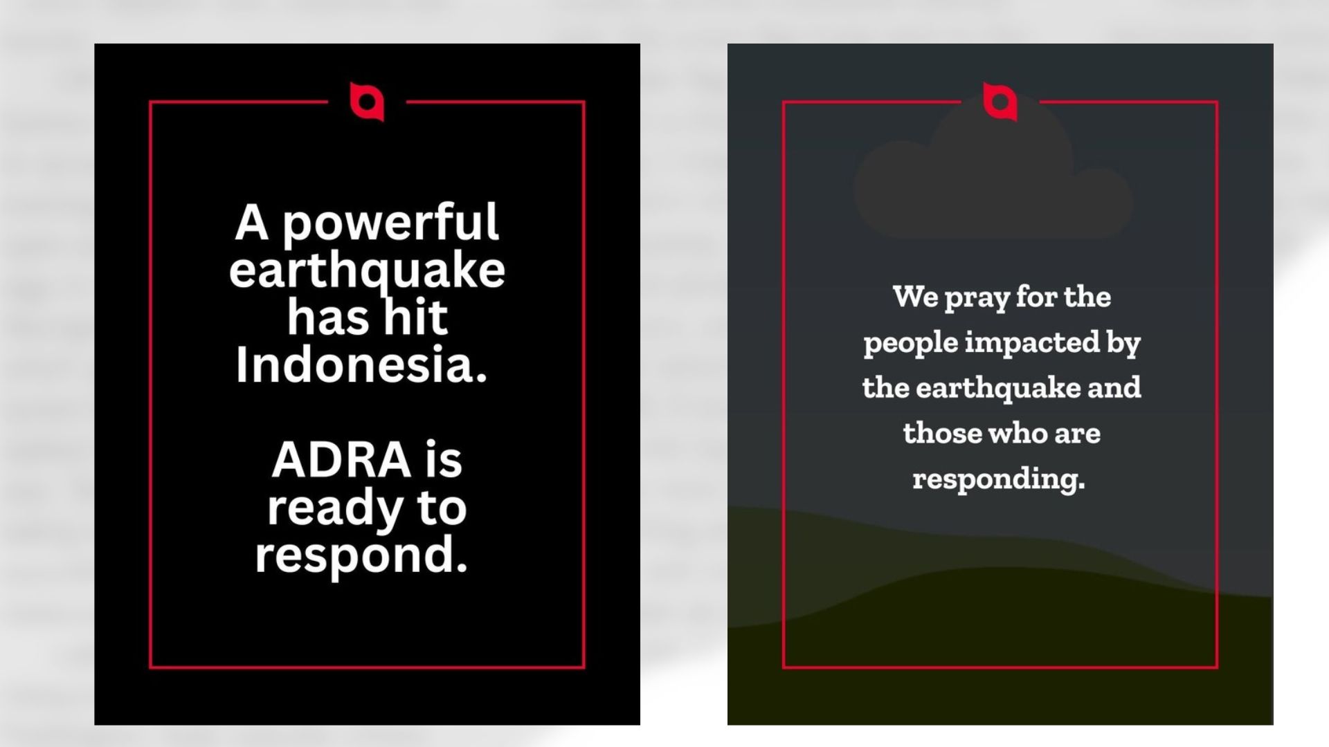 Terremoto in Indonesia, situazione in divenire