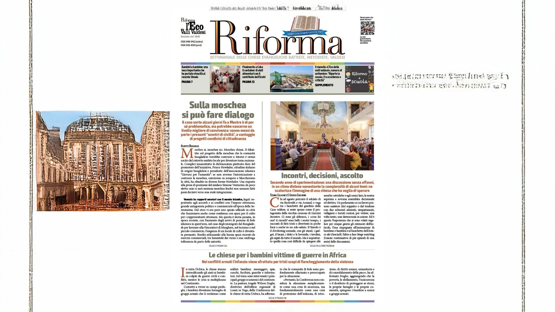 Confronto disteso su temi complessi