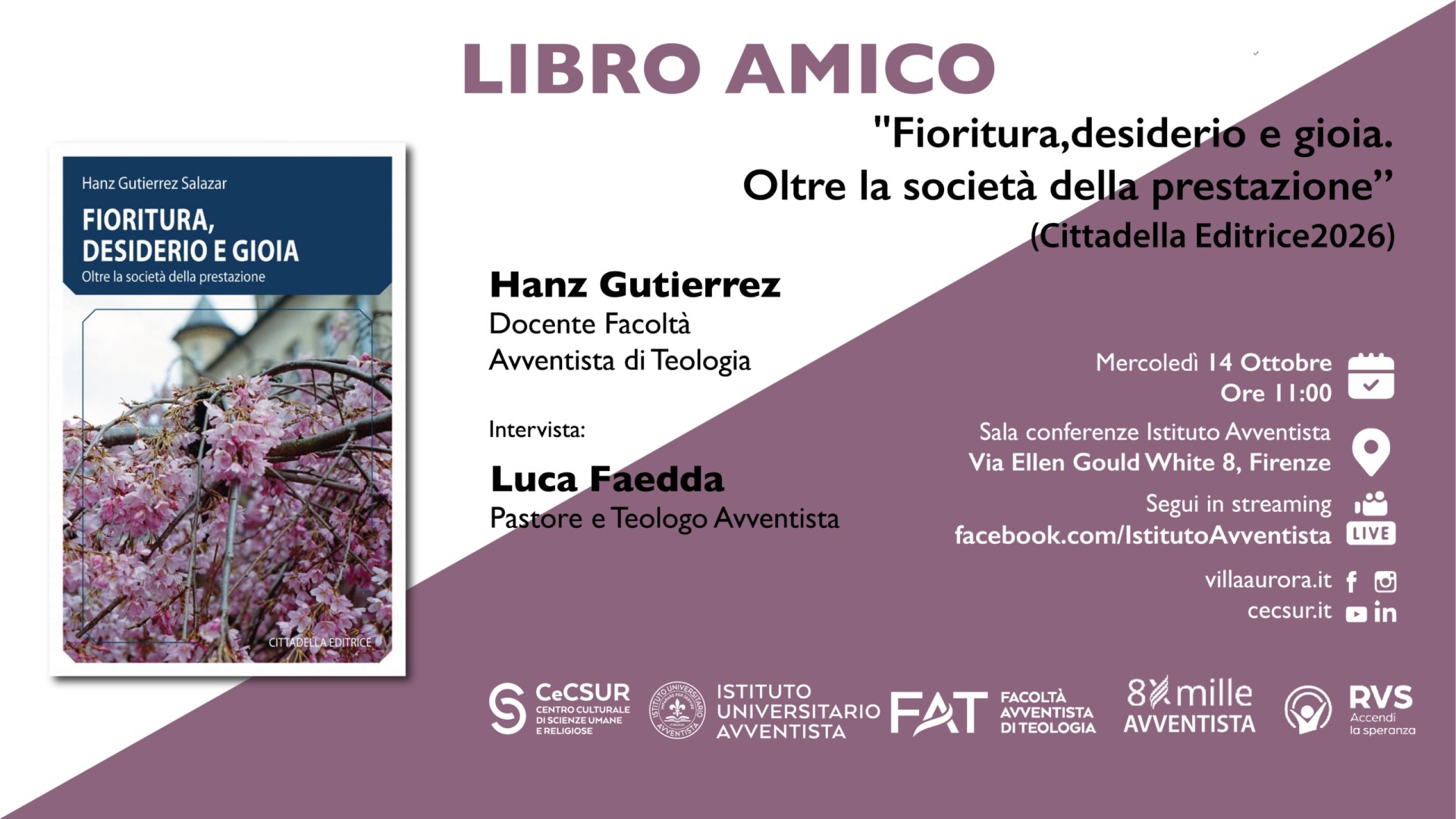 Libro Amico: “Fioritura, desiderio e gioia. Oltre la società della prestazione” di Hanz Gutierrez Salazar