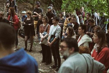 audioinstalace Reverb Slávy Sobotovičové v jeskyni nad Ottovkou (2018)