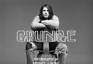 Kniha Grunge, kterou nafotil Michael Lavine