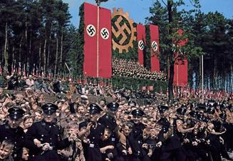 Cornerstone ceremony, Fallersleben Volkswagen Works, 1938