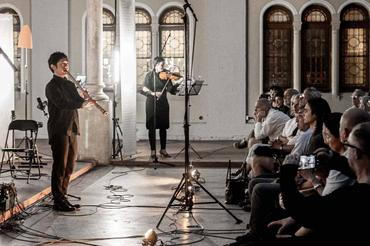 shakuhachi festival 05  orchestr Berg Kizan Kawamura photo miharumicha