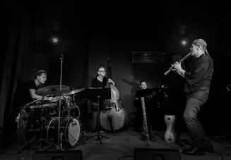 shakuhachi festival 03 Robert Balzar Trio John Kaizan Neptune photo miharumicha