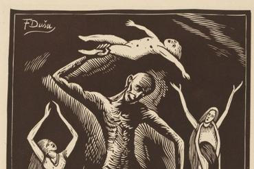Ferdiš Duša, Vraždění neviňátek (Těšínsko), 1920, Galerie výtvarného umění v Ostravě