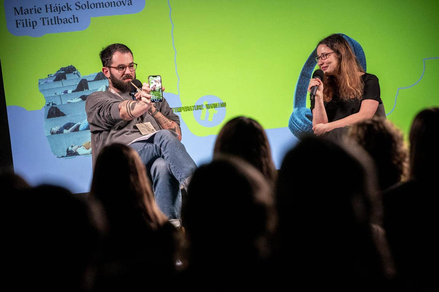 Marie Hájek Solomonová a Filip Titlbach