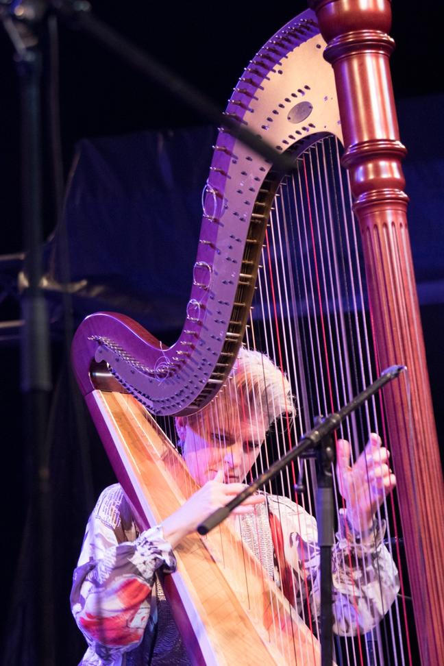 Catrin Finch a Aoife Ní Bhriain