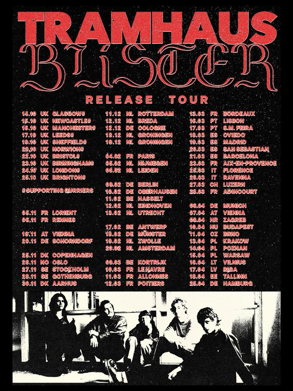 Tramhaus - Blister tour