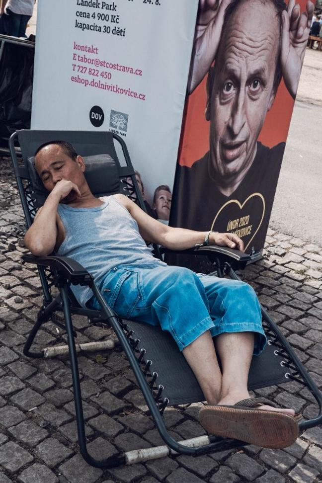 Návštěvníci festivalu