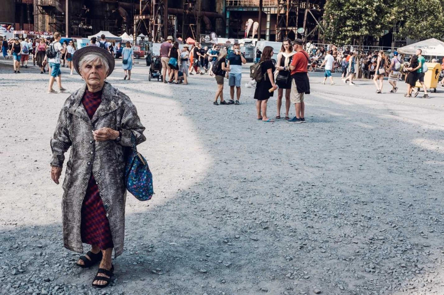 Návštěvníci festivalu