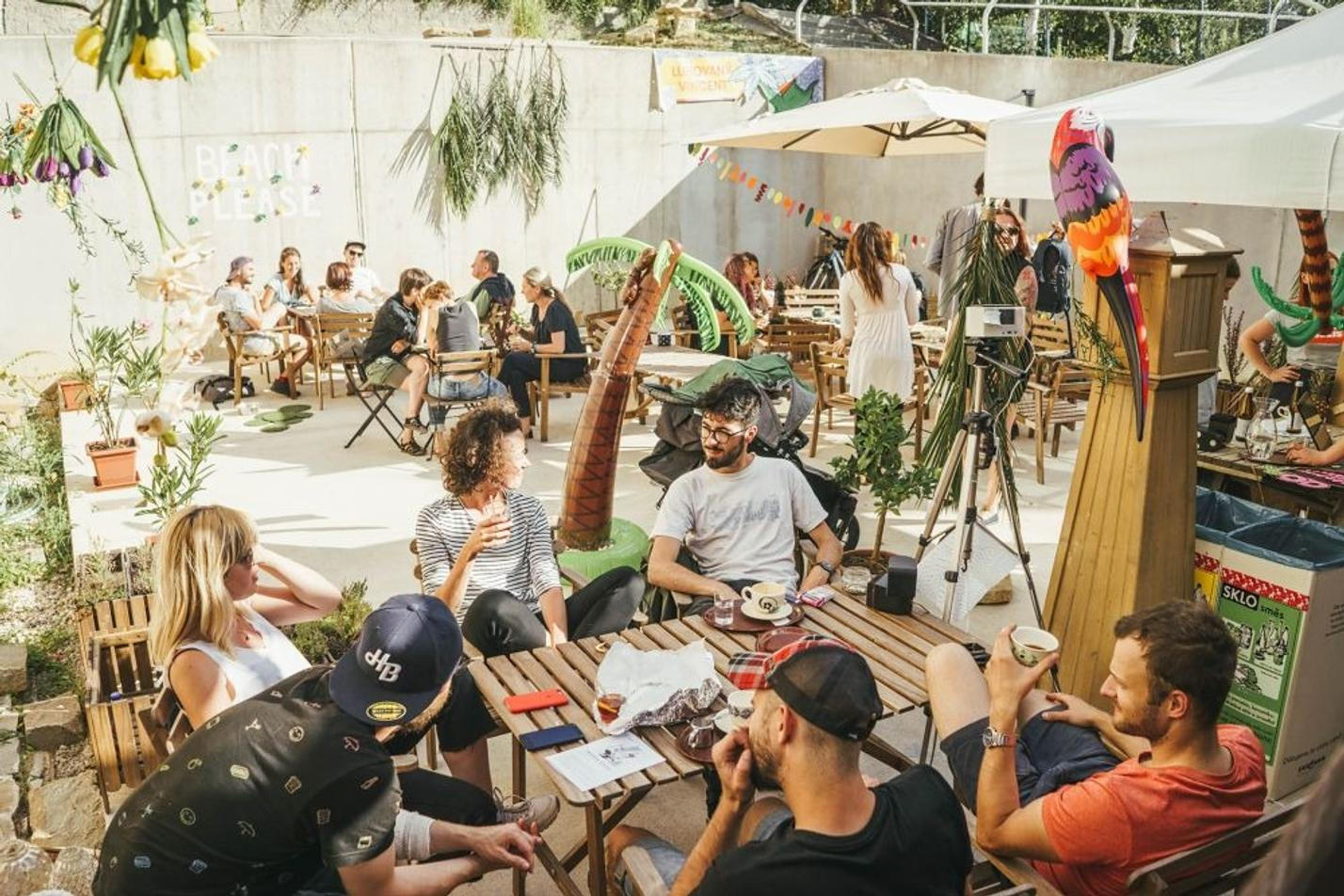 festivalové centrum na Jizbě