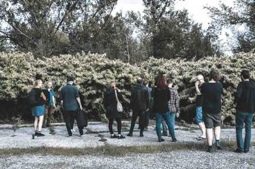 koncert ve křoví