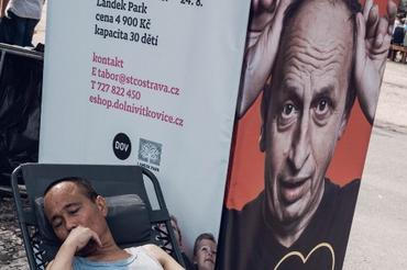 Návštěvníci festivalu