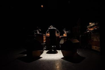 Nils Frahm in concert, Evetim Apollo, London, UK-9460