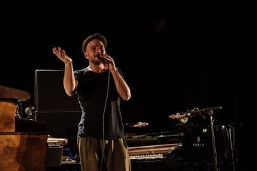 Nils Frahm in concert, Evetim Apollo, London, UK-9598