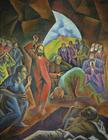 Bohumil Kubišta, Vzkříšení Lazara, 1911-1912, Západočeská galerie v Plzni