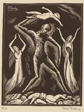 Ferdiš Duša, Vraždění neviňátek (Těšínsko), 1920, Galerie výtvarného umění v Ostravě