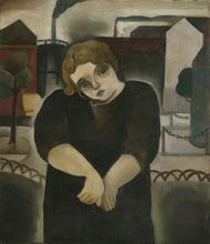 František Foltýn, Růžena, 1924, Galerie výtvarného umění v Ostravě