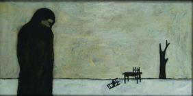 Alex Beran, Člověk sám v krajině, 1943, Oblastní galerie v Liberci