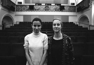 Anna Pleštilová a Helena Černohorská