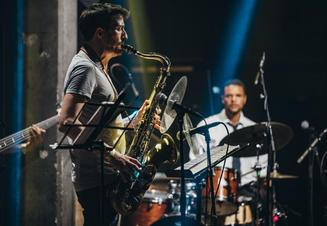 Myele Manzanza in concert, The Jazz Cafe, London, UK - 9213