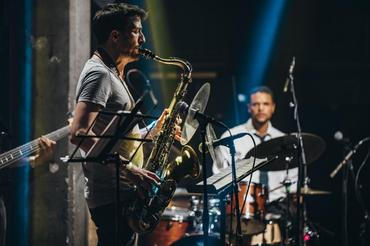 Myele Manzanza in concert, The Jazz Cafe, London, UK - 9213
