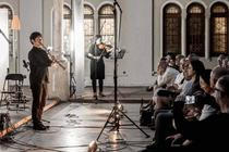 shakuhachi festival 05  orchestr Berg Kizan Kawamura photo miharumicha