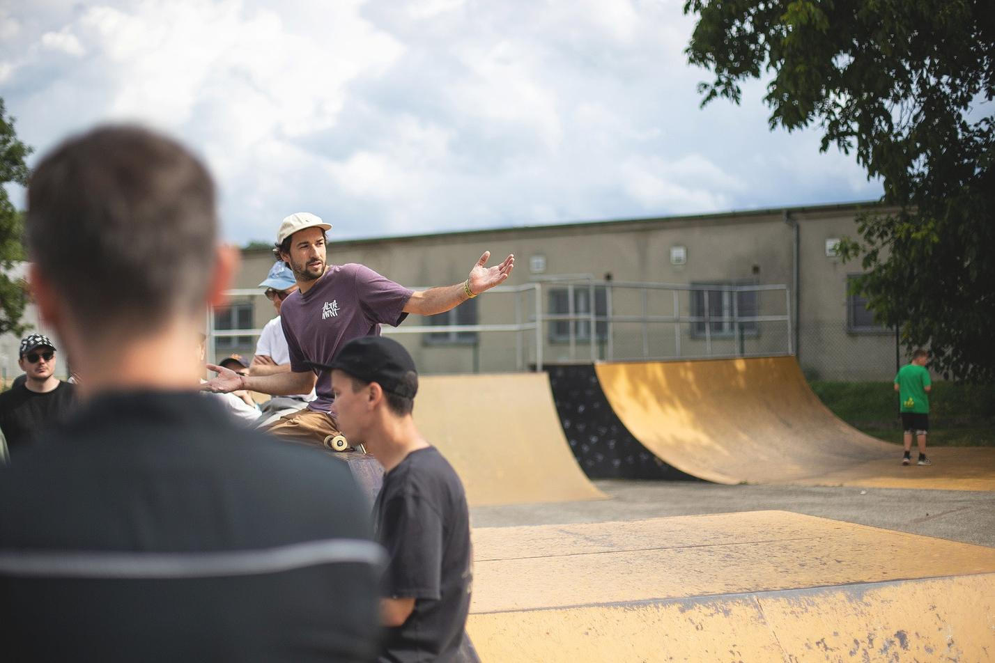 Martin Hrouda - přednáška o skate urbanismu