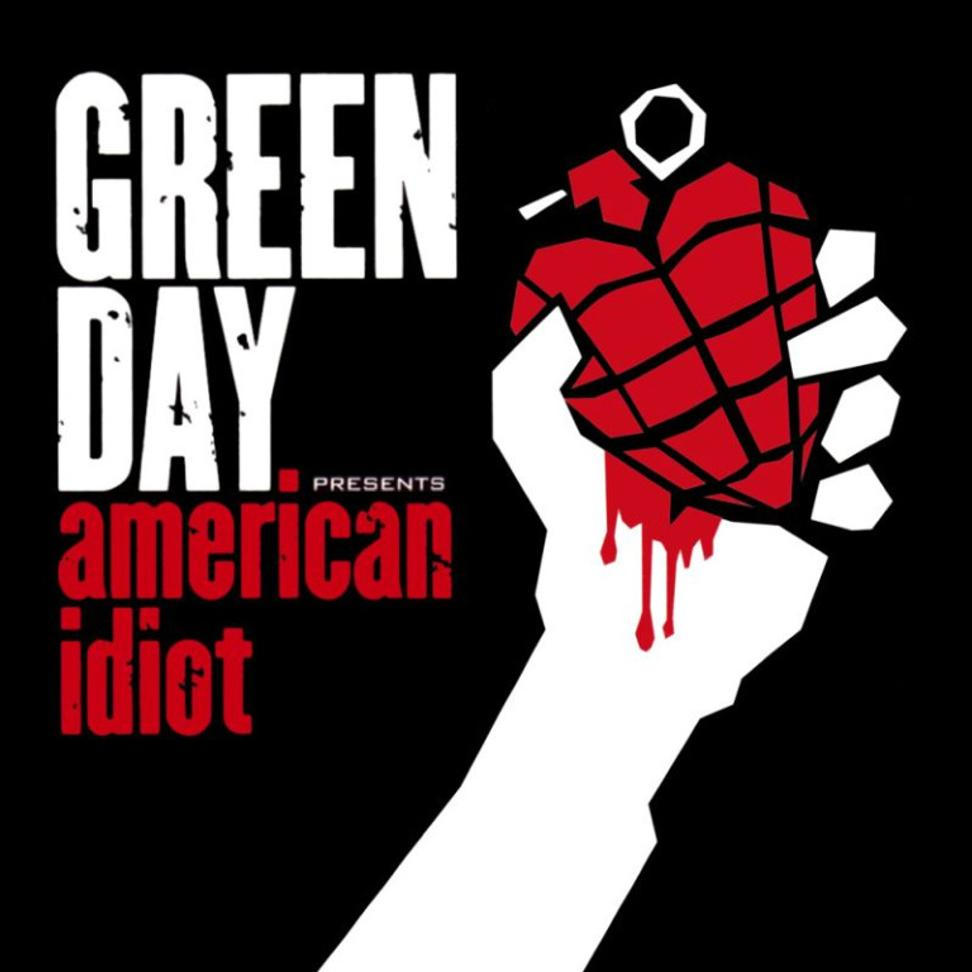 Cover desky American Idiot od Chrise Bilheimera