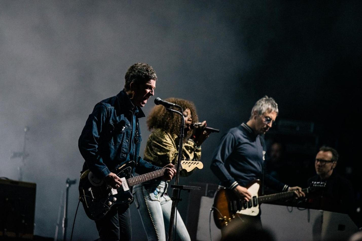 Noel Gallagher High Flying Birds in concert, London Palladium, London, UK - 7851