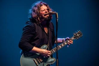 JD Simo at concert, Royal Festival Hall, London, UK - 3011