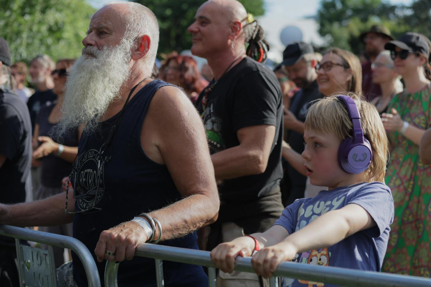 Návštěvníci festivalu