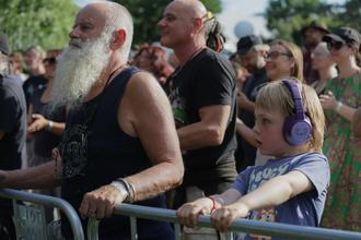 Návštěvníci festivalu