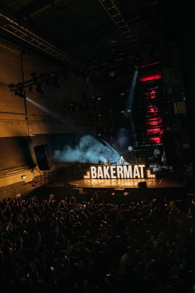 Bakermat in concert, Printworks, London, UK - 0809