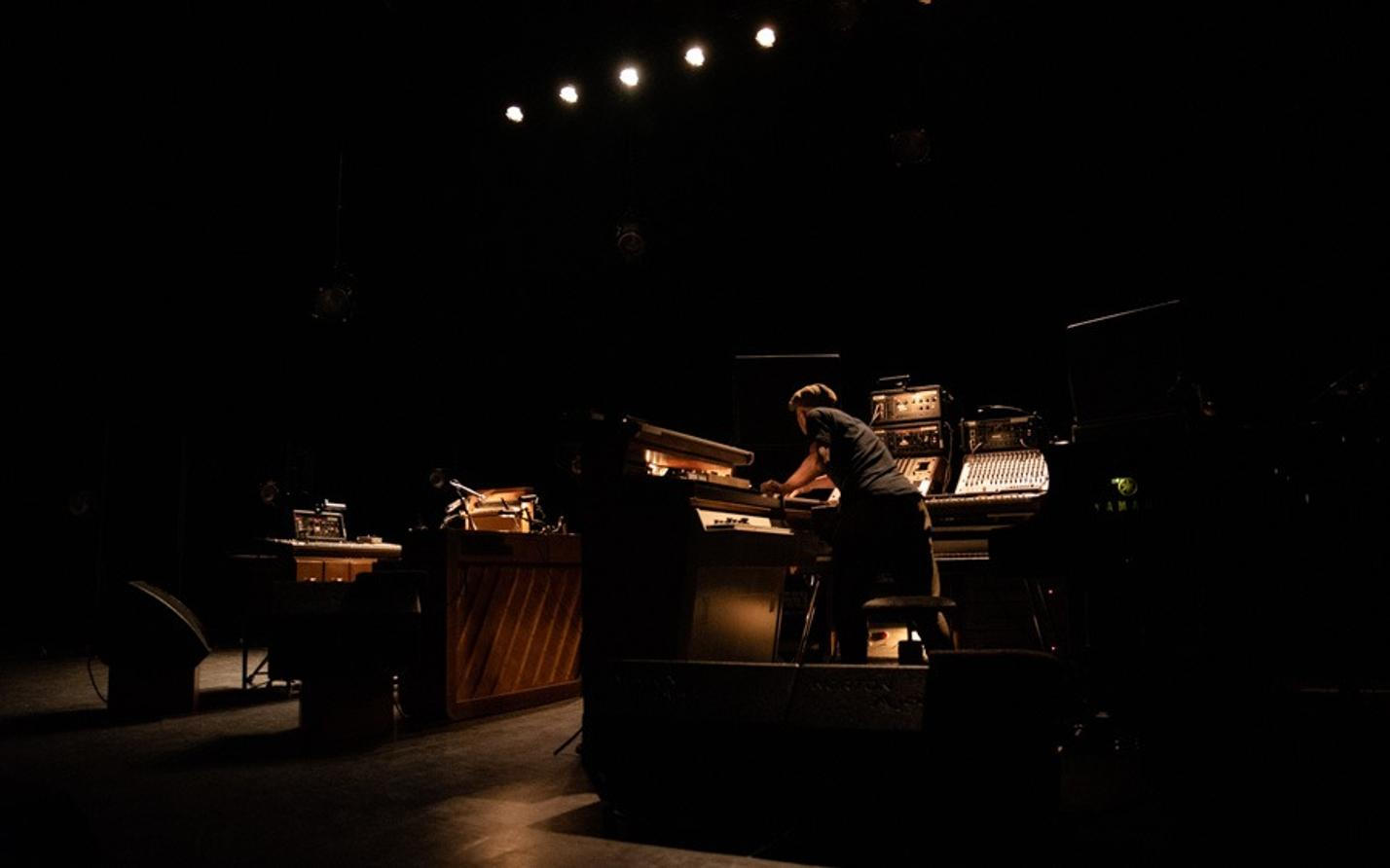 Nils Frahm in concert, Evetim Apollo, London, UK-9480