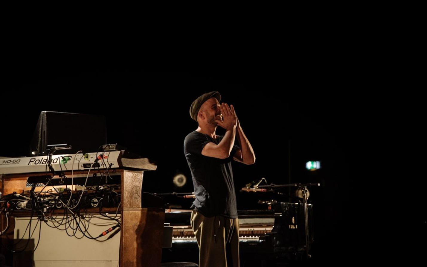 Nils Frahm in concert, Evetim Apollo, London, UK-9587