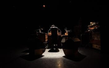 Nils Frahm in concert, Evetim Apollo, London, UK-9460