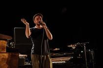 Nils Frahm in concert, Evetim Apollo, London, UK-9598