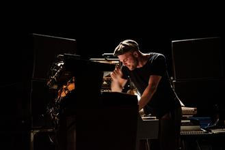 Nils Frahm in concert, Evetim Apollo, London, UK-9576