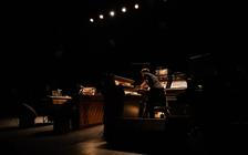 Nils Frahm in concert, Evetim Apollo, London, UK-9480